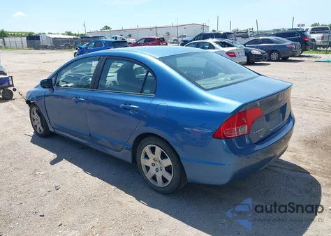 2008 Honda Civic Lx из США, поврежденный, VIN 1HGFA16558L048167